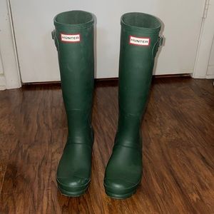 Hunter rain boots